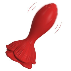 AnalTech Plug Vibrant ROSES PETALS 7 x 3cm